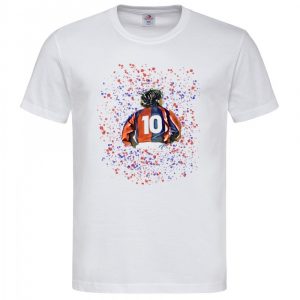 T-shirt Rosso blu Icone 10S