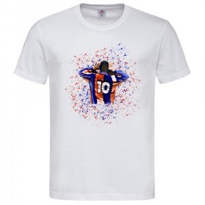 T-shirt Rosso blu Icone 10B