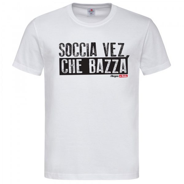 t-shirt socchia che bazza