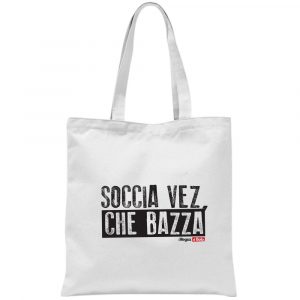 Shopper Soccia che bazza