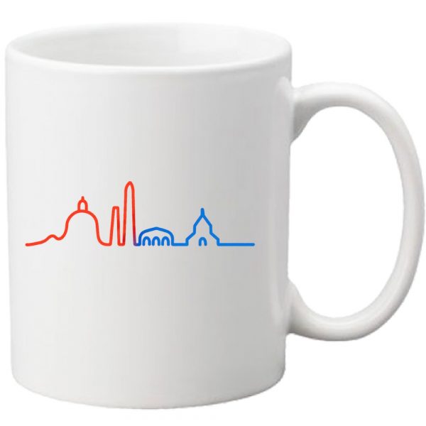 Tazza Skyline Rossoblu