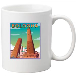Tazza Due Torri Cartolina