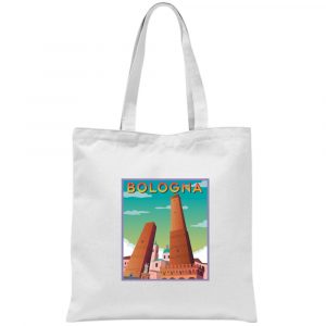 Shopper Due Torri Cartolina