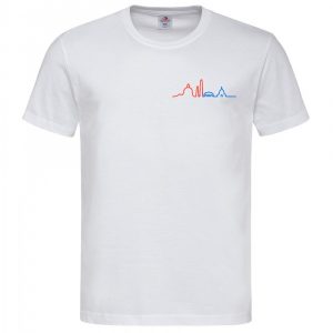 T-shirt Skyline Rossoblu