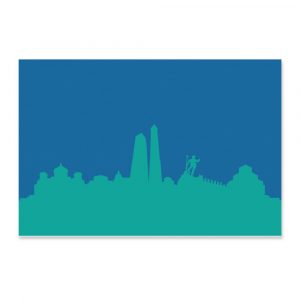 Poster Skyline AB 45x30