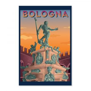Poster Nettuno Cartolina 50x75