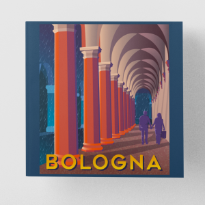 Poster Portici Cartolina 30x30cm